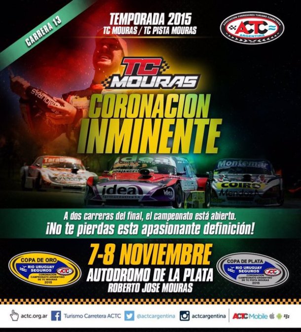 El afiche de la carrera