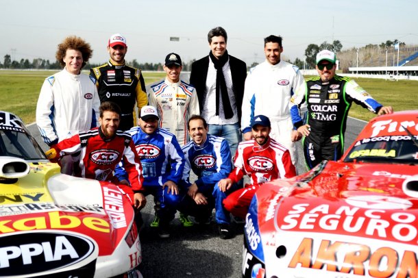 Todos los participantes y la felicidad de subir a un TC