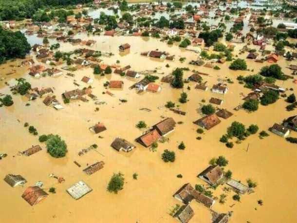 Las inundaciones en Croacia