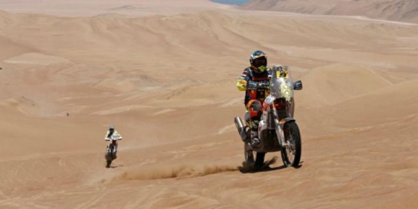 El dia puso primera en el Dakar