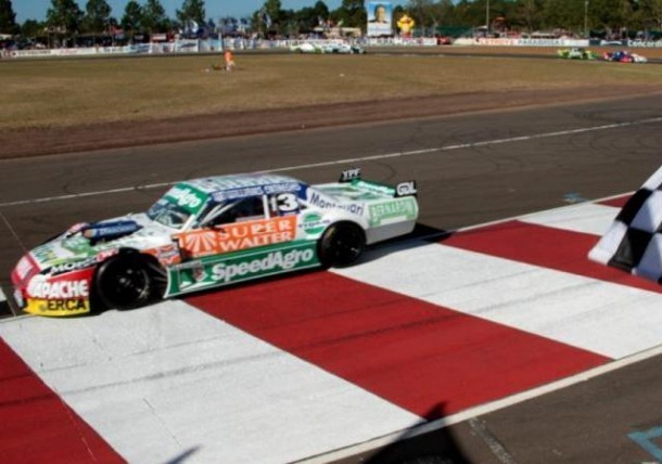 Ardusso, ganador de la segunda serie. 