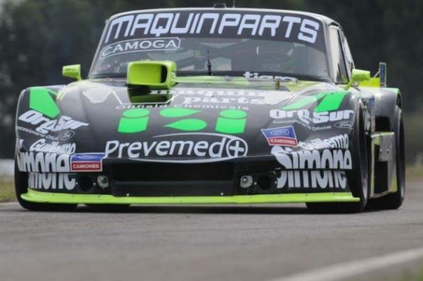 Mauro Giallombardo a bordo del Ford