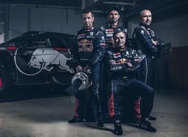 LOEB AL DAKAR CON EL EQUIPO PEUGEOT TOTAL