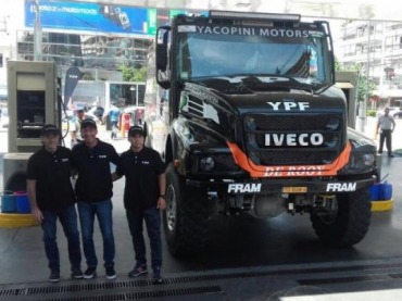 EL EQUIPO " YPF INFINIA DIESEL TEAM " YA ESTÁ LISTO