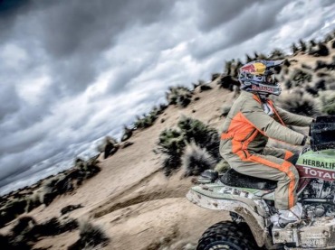 QUADS: GANO CASALE  EN UNA ETAPA EN LA CUAL EL MAL CLIMA FUE LO MAS DESTACABLE