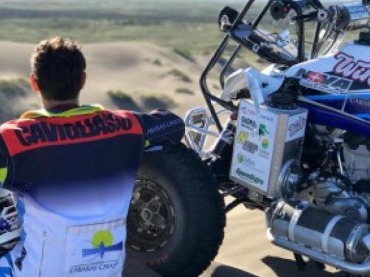 NICO CAVIGLIASSO CON LA MENTE EN EL DAKAR