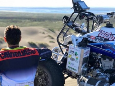 NICO CAVIGLIASSO CON LA MENTE EN EL DAKAR