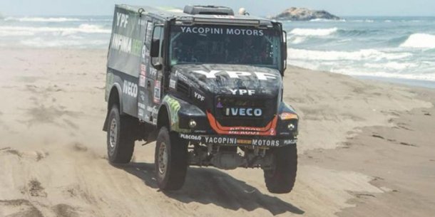 Federico Villagra esta en plena pelea por ganar el Dakar 2018