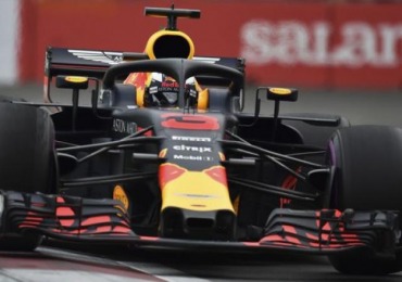 RICCIARDO DOMINÓ EL PRIMER ENTRENAMIENTO EN HUNGRÍA