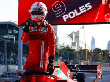 LA POLE EN BAKÚ FUE PARA FERRARI