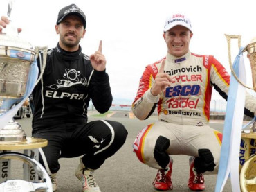 WERNER Y CANDELA LOS CAMPEONES DEL TC Y TC PISTA EN SAN JUAN