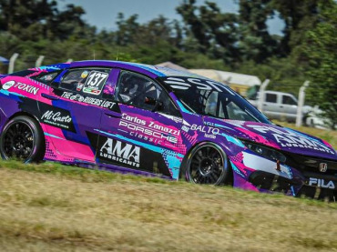 UN ALL NEW CIVIC CAMPEÓN ARRIBÓ AL TALLER DEL MG-C PERGAMINO