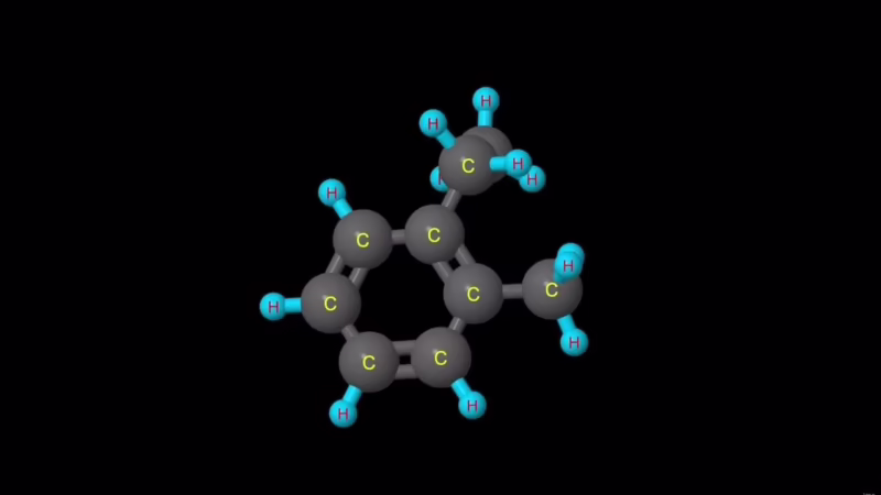 ¿Cuál es la fórmula estructural del 1-etil-2-metilciclohexano?