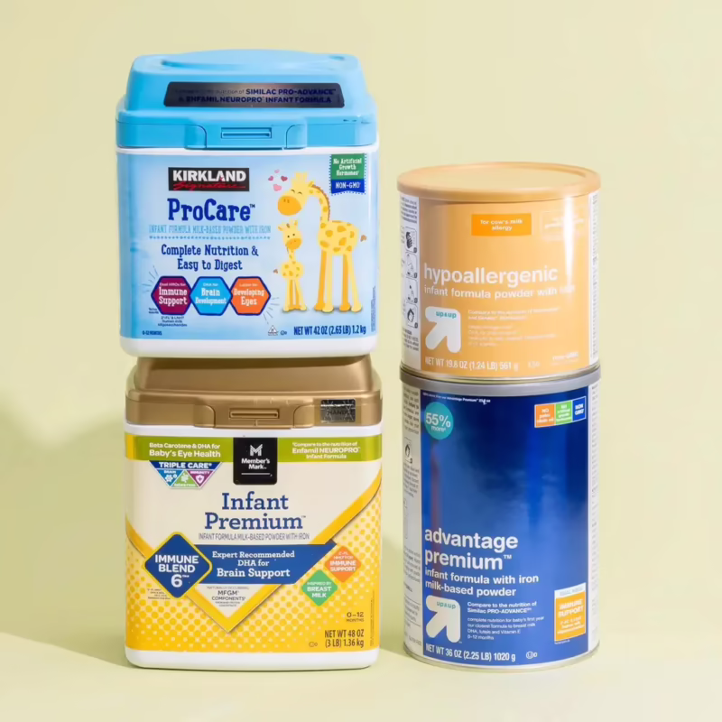 What baby formula is most recommended by pediatricians?