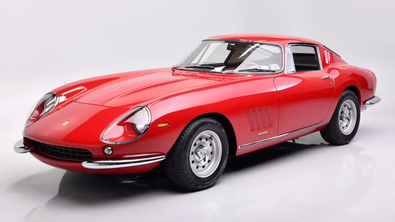 What is the top speed of the 1967 Ferrari 275 GTB 4?