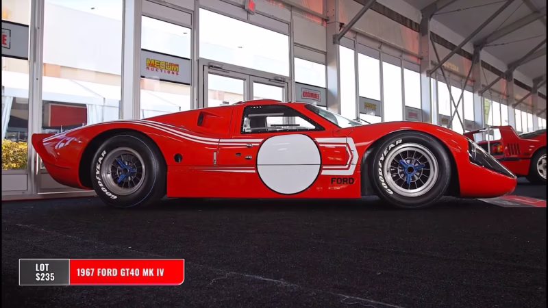 How much is a Ford GT40 MK IV?