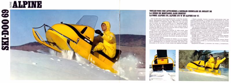What is the history of Ski-Doo Alpine?