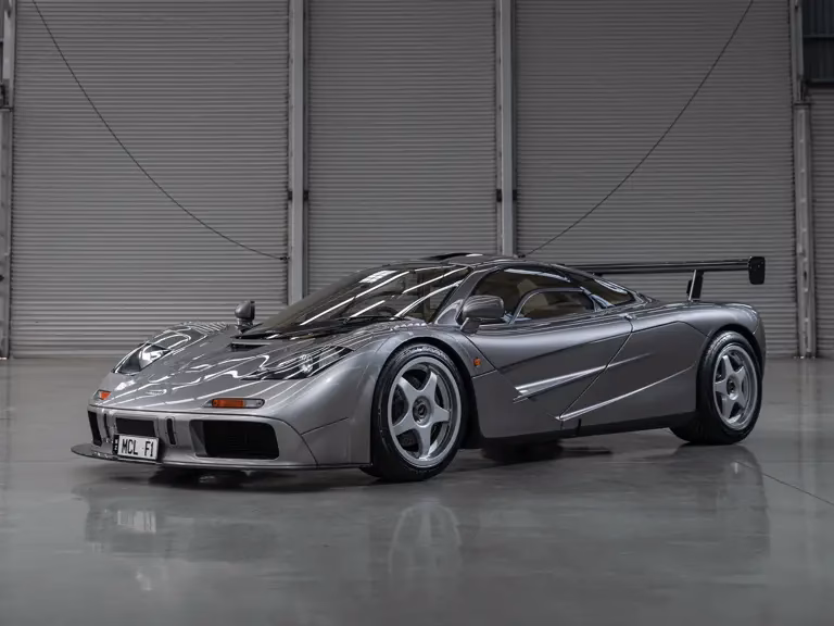 How much horsepower does a 1994 McLaren F1 have?