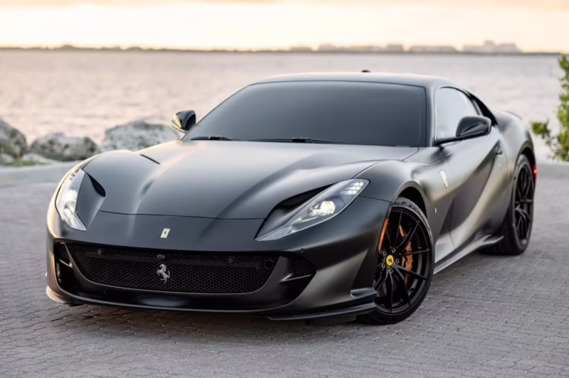 What is the resale value of an 812 Superfast?