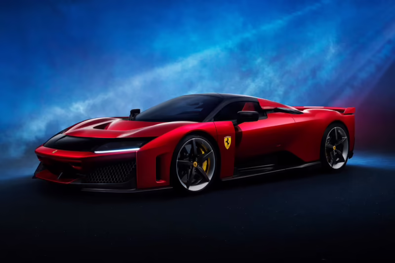 How much HP is a Ferrari F80?