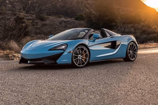 How much horsepower does a 2020 McLaren 570S have?