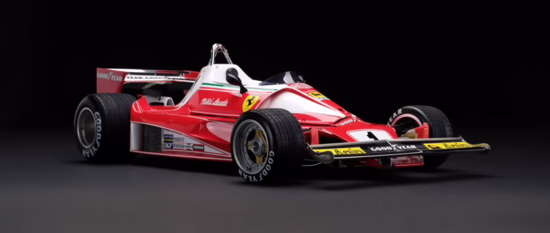 What engine is in the Ferrari 312 T2?