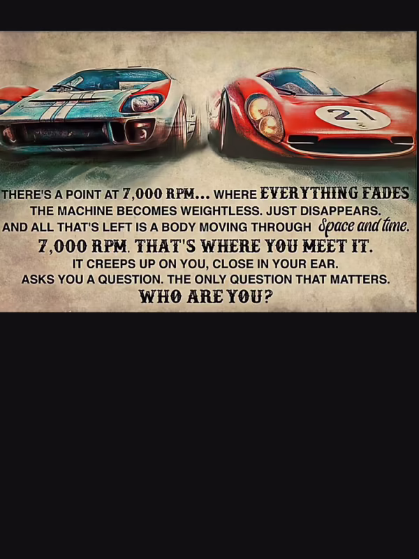 What's so special about 7000 rpm?