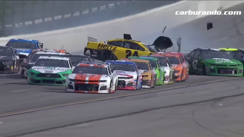 ¿Quién ganó la carrera de la Copa NASCAR en Talladega hoy?