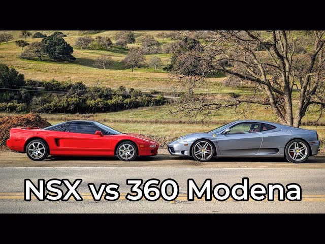 Did the Honda NSX beat Ferrari?