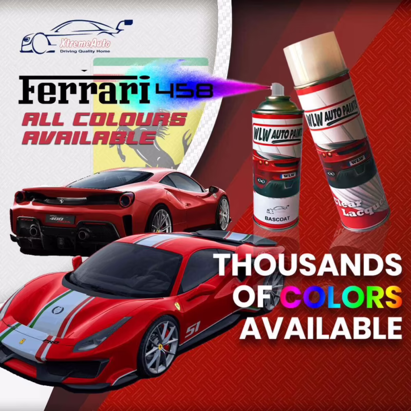 What is aerosol car paint?