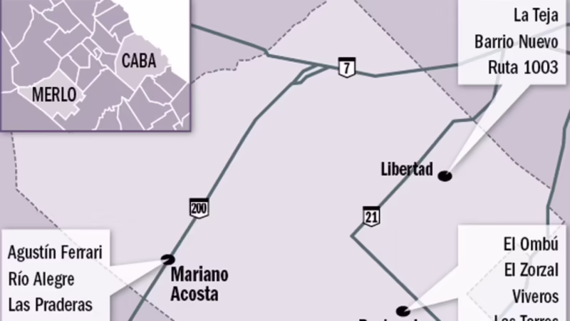 ¿Qué zona es Merlo?