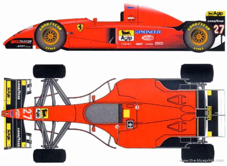 ¿Quién condujo para Ferrari en 1996?