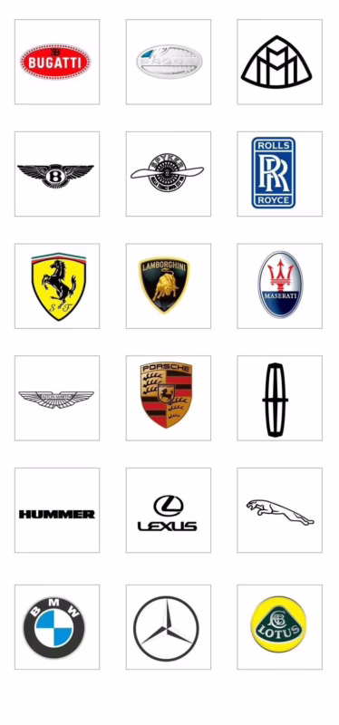 Which car logo is the W?