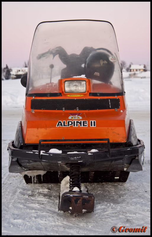 Where are Alpina snowmobiles made?