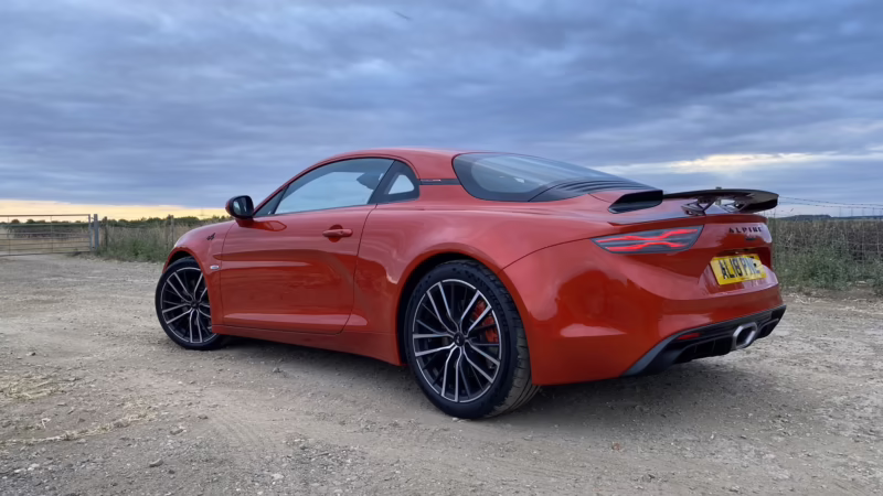 How fast is the Alpine A110 S?