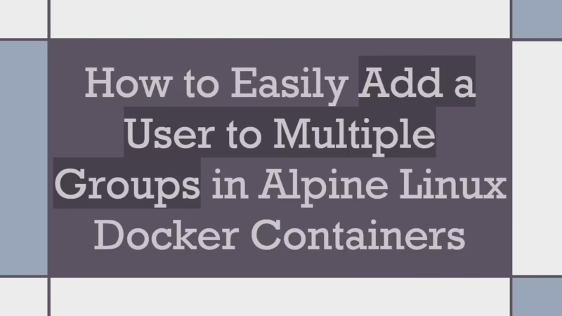 How do I add a new user to a group?