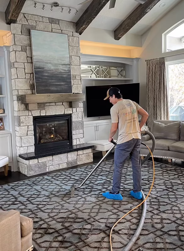 What should you not clean carpet with?