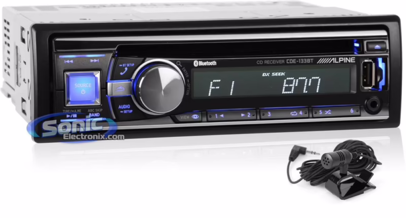 How to set clock on alpine cde HD137BT?