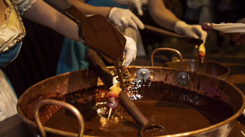 What exactly happens at a chocolate festival?