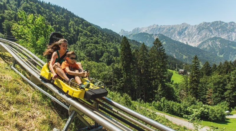 Where is the alpine coaster Golm?