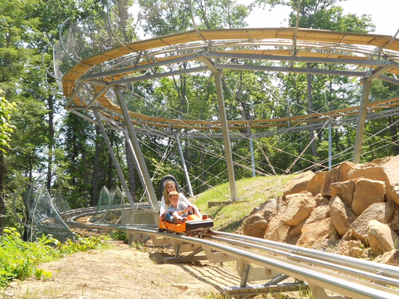Is the alpine coaster free?