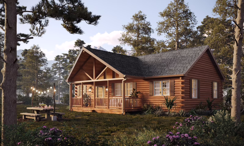 How are chalets different from cabins?