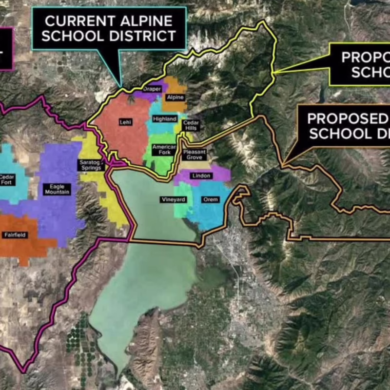 Is Lone Peak in the Alpine School District?