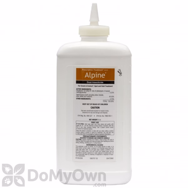 What is the active ingredient in alpine dust?