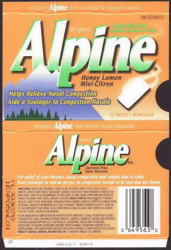 Where are Snow Gums found?