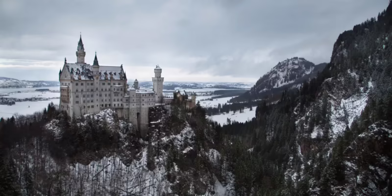 What was the fortress in the Alps during ww2?