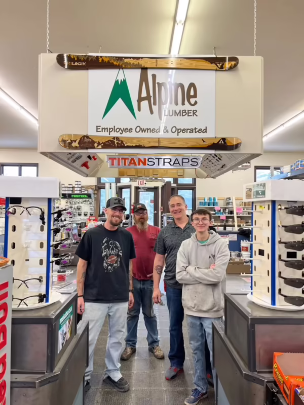 Who is the founder of Alpine Lumber?