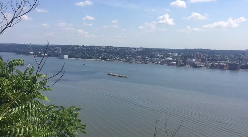 How far is Alpine from Manhattan?