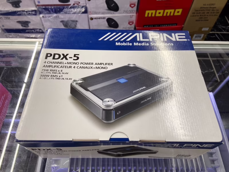 How many watts is the Alpine PDX F4?