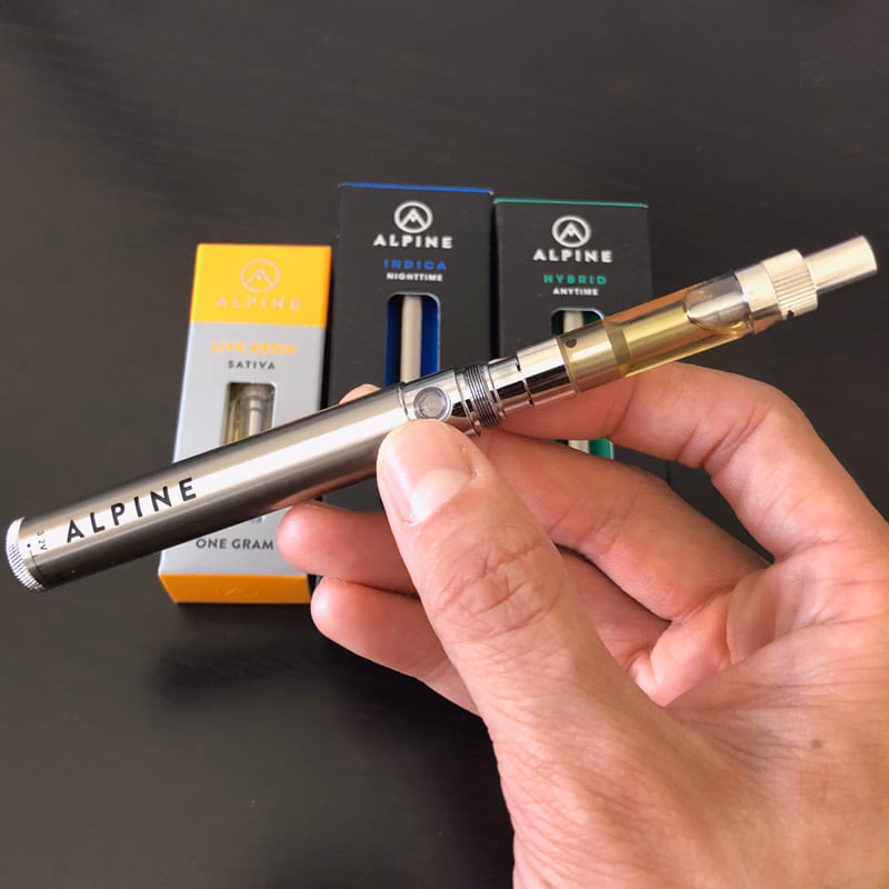 What do the colors on my vape pen mean?